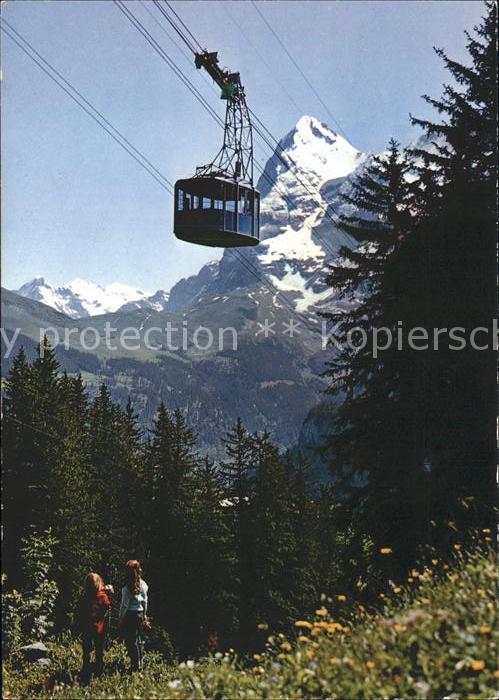Seilbahn Schilthorn Mürren Eiger