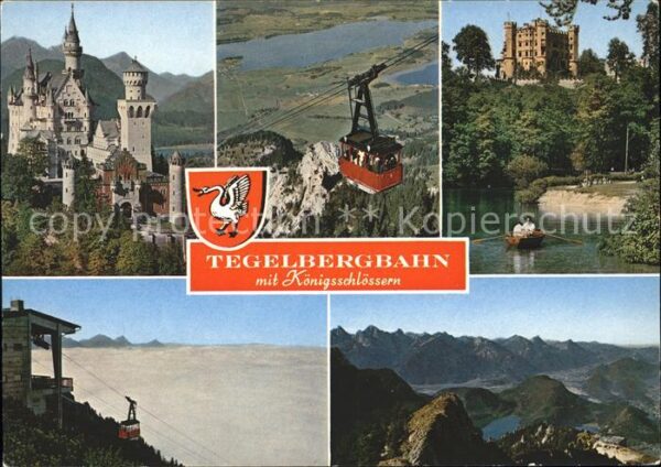 Seilbahn Tegelberg Schwangau-Füssen Schloss Hohe