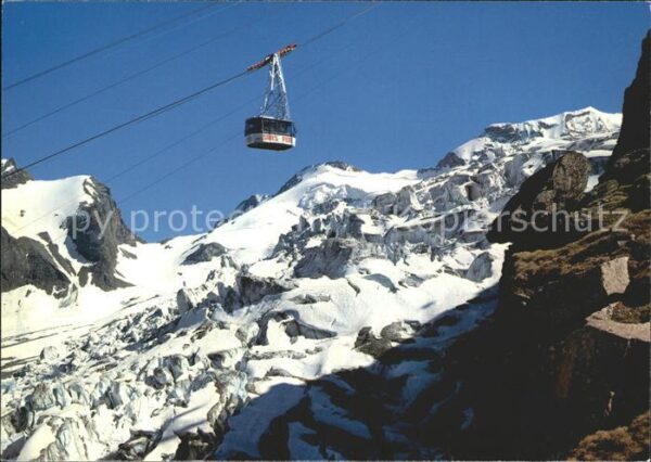 Seilbahn Längfluh Saas-Fee Wallis Feegletscher E