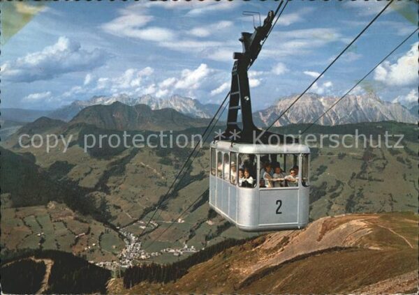 Seilbahn Schattberg Saalbach Loferer und Leogang
