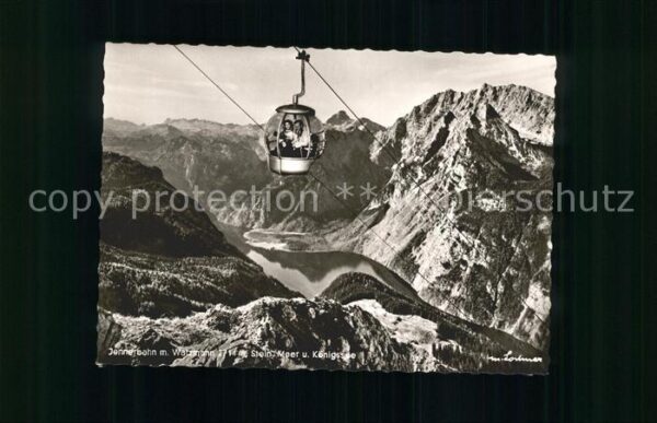 Seilbahn Jenner Watzmann Steinernes Meer Königss