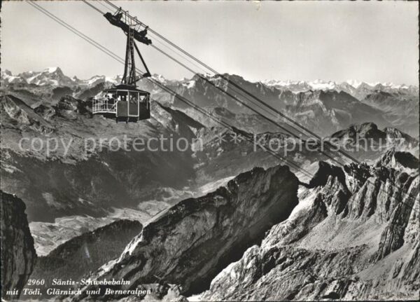 Seilbahn Säntis Tödi Glärnisch Berneralpen