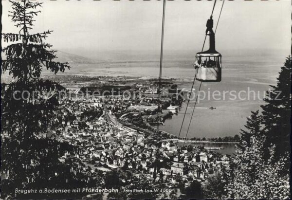 Seilbahn Pfänder Bregenz am Bodensee