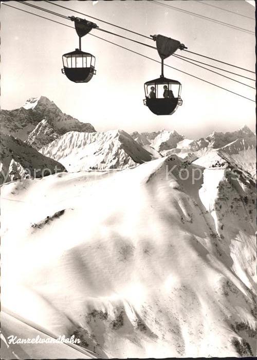 Seilbahn Kanzelwand Riezlern Kuhgehrenspitze Wid