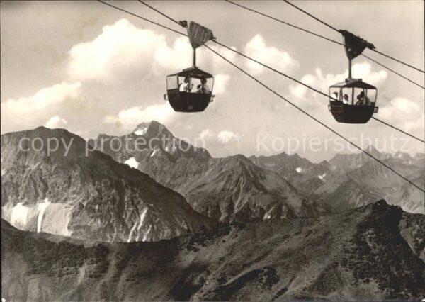 Seilbahn Kanzelwand Riezlern Kleinwalsertal Widd