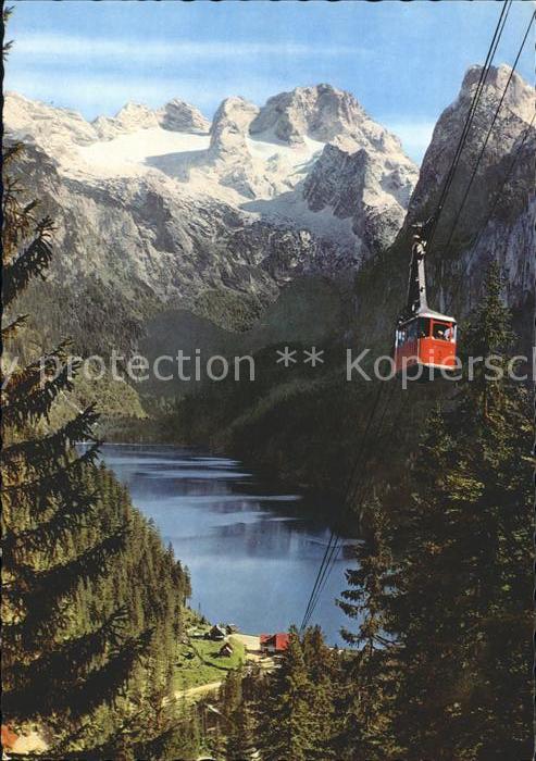 Seilbahn Gosaukamm Gosau-See Hoher Dachstein Gab