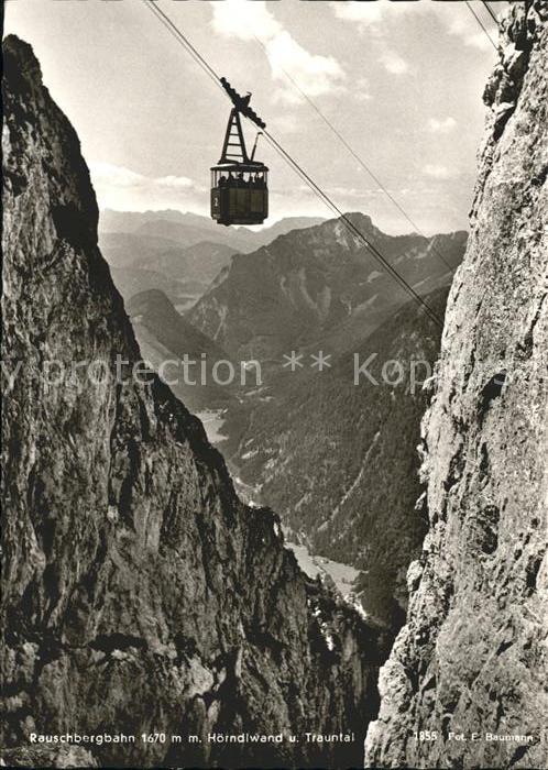 Seilbahn Rauschberg Hörndlwand Trauntal