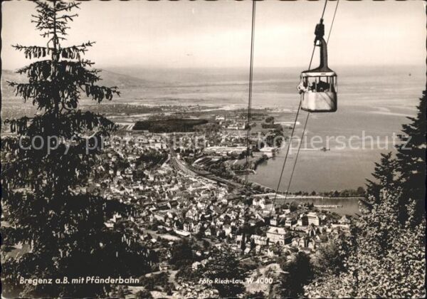 Seilbahn Pfänder Bregenz am Bodensee