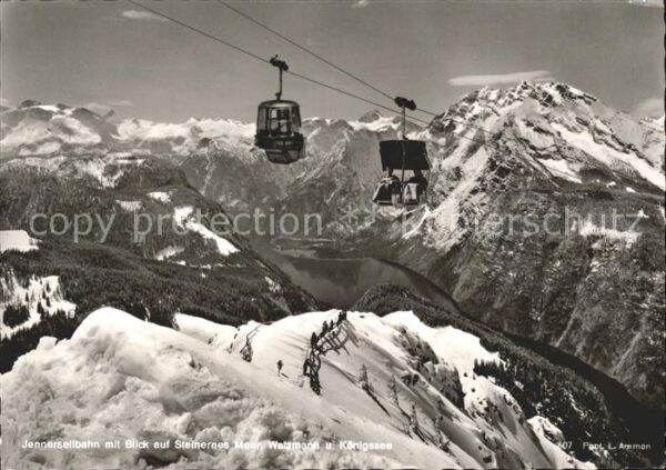Seilbahn Jenner Sessellift Steinernes Meer Watzm