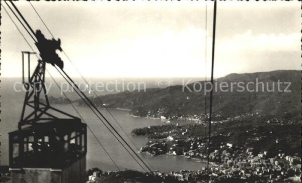 Seilbahn Rapallo Golfo del Tigulio Santuario di