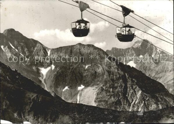 Seilbahn Riezlern-Lanzelwand Kleinwalsertal Eife
