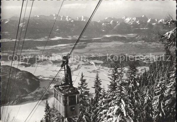 Seilbahn Kanzel Villach Julische Alpen