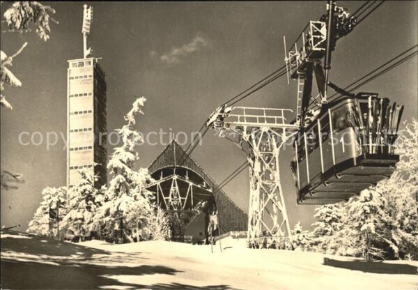 Seilbahn Fichtelberg Oberwiesenthal Erzgebirge