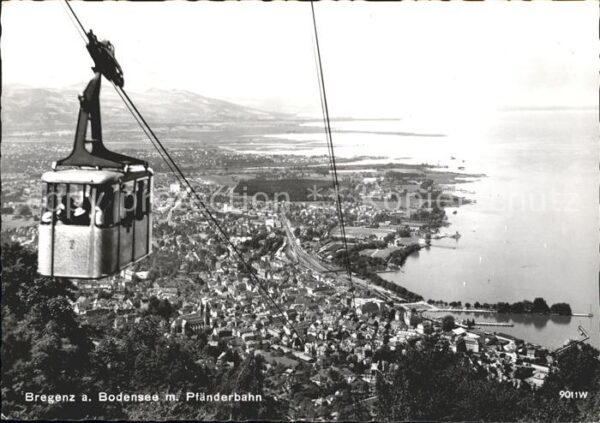 Seilbahn Pfänder Bregenz am Bodensee