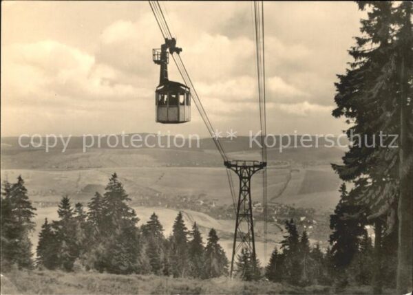 Seilbahn Fichtelberg Oberwiesenthal Erzgebirge