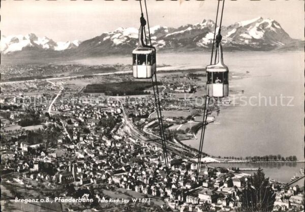 Seilbahn Pfänder Bregenz am Bodensee