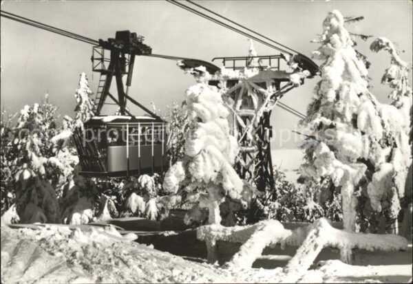 Seilbahn Fichtelberg Oberwiesenthal Erzgebirge