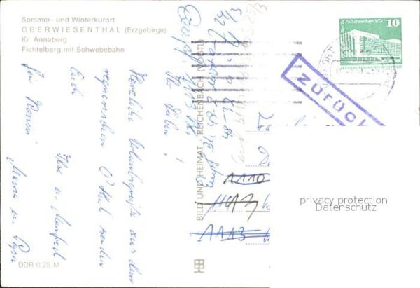 Seilbahn Fichtelberg Oberwiesenthal Erzgebirge – Bild 2