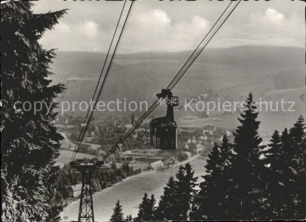 Seilbahn Oberwiesenthal Erzgebirge