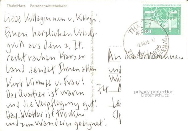 Seilbahn Thale Harz – Bild 2