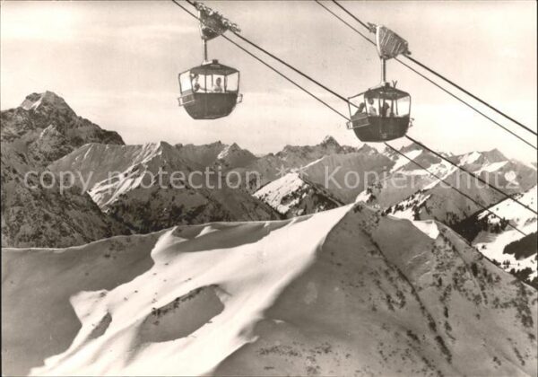Seilbahn Kanzelwand Riezlern Kleinwalsertal Widd