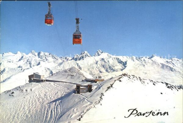 Seilbahn Weissfluhjoch-Weissfluhgipfel Davos-Par