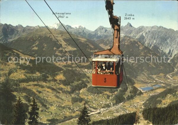 Seilbahn Hochjoch Tschagguns Vandans Schruns im