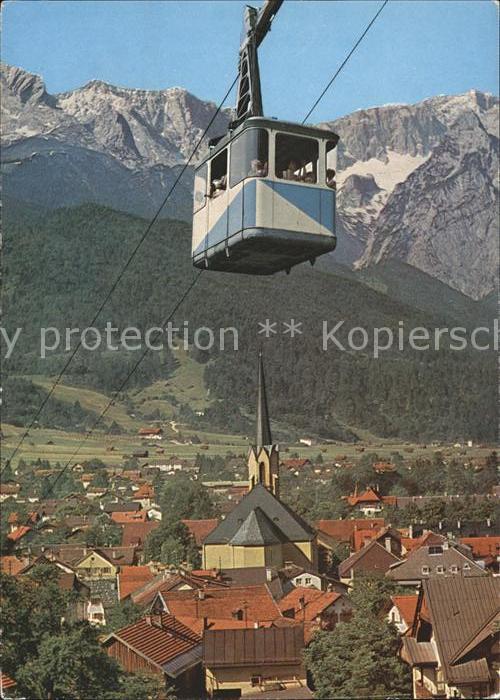 Seilbahn Wankbahn Garmisch-Partenkirchen Höllent