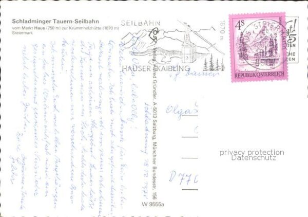 Seilbahn Schladminger Tauern Markt Haus Steierma – Bild 2
