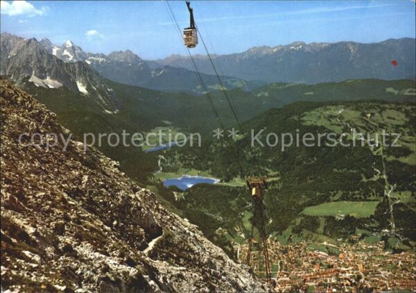 Seilbahn Karwendel Mittenwald Lautersee Ferchens