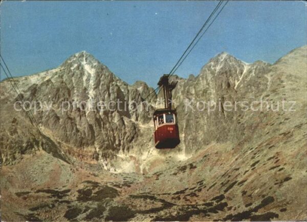 Seilbahn Tatransky Narodny Park Lomnicky stit