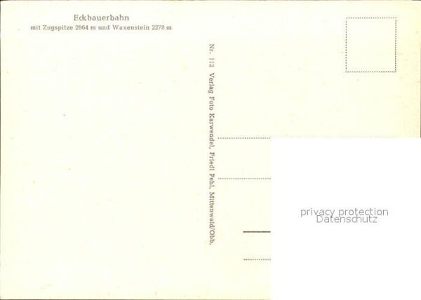 Seilbahn Eckbauer Zugspitze Waxenstein – Bild 2