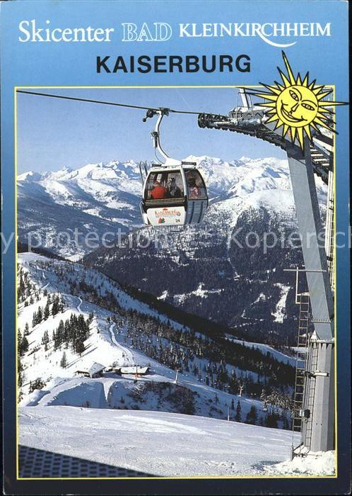 Seilbahn Kaiserburg Bad Kleinkirchheim