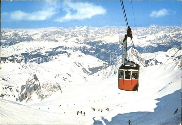 Seilbahn Funivia della Marmolada Dolomiti Ampezz