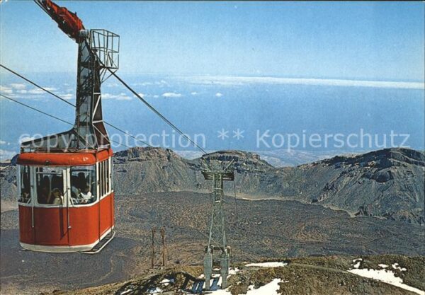 Seilbahn Teide Tenerife