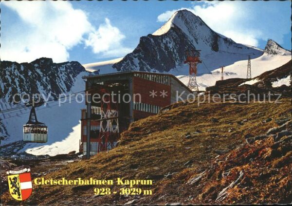 Seilbahn Gletscherbahnen Kaprun Bergstation Kitz