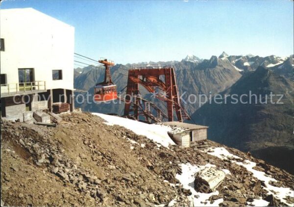 Seilbahn Otztaler Gletscherbahn Sölden Ötztal Be