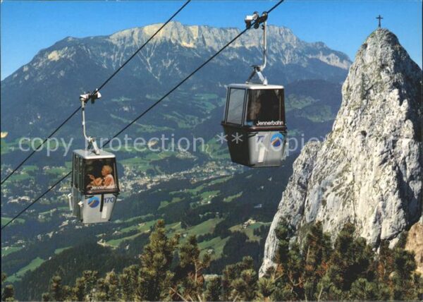 Seilbahn Jenner Kleiner-Jenner Berchtesgaden Unt