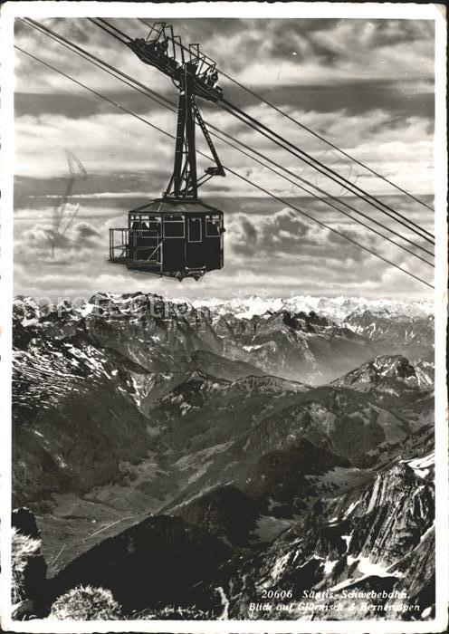 Seilbahn Säntis Glärnisch Berneralpen