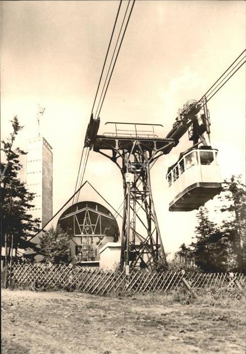 Seilbahn Fichtelberg Oberwiesenthal Erzgebirge