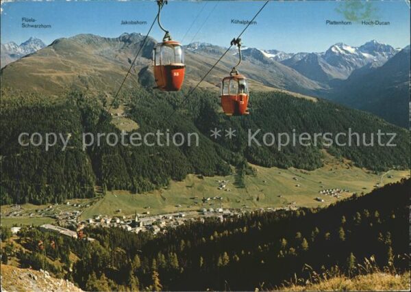 Seilbahn Schatzalp-Strelapass Davos Schatzalp Ja
