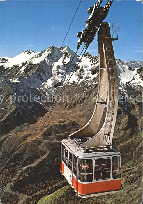 Seilbahn Schnalstaler Gletscherbahn Salurnspitze