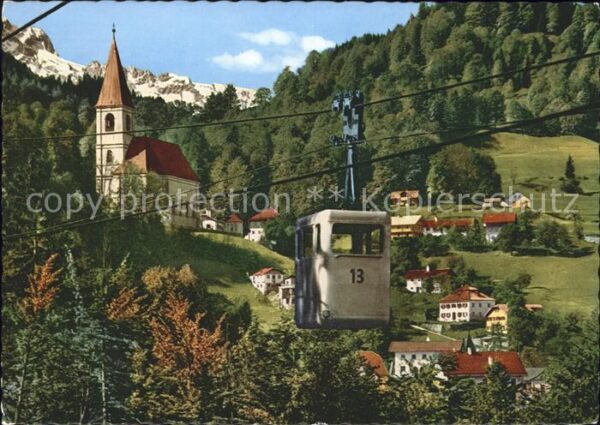 Seilbahn Salzberg Dürrnberg Hallein