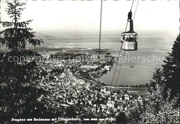 Seilbahn Pfänder Bregenz am Bodensee