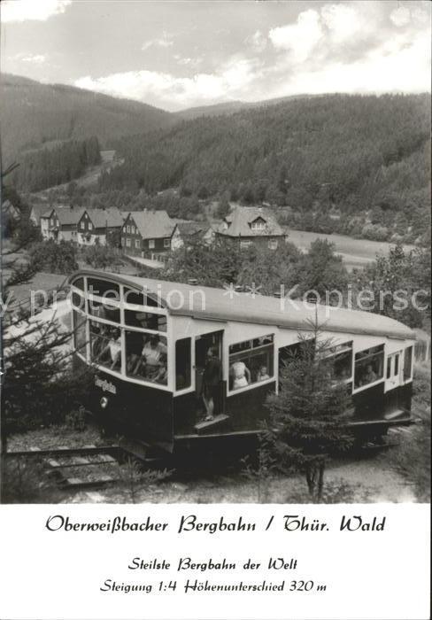 Zahnradbahn Oberweissbacher Bergbahn