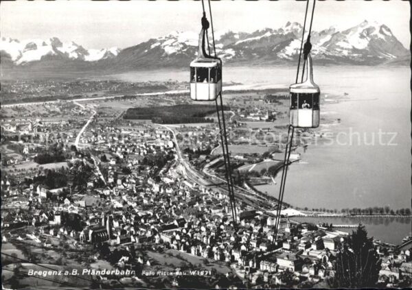 Seilbahn Pfänder Bregenz am Bodensee