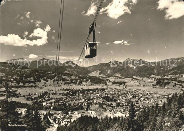 Seilbahn Nebelhorn Oberstdorf im Allgäu