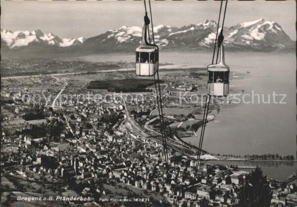 Seilbahn Pfänder Bregenz am Bodensee