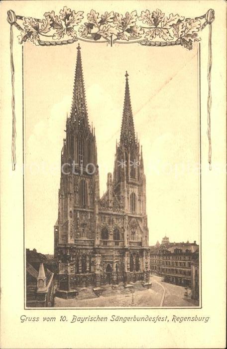 Saengerbundfest 10. Bayrischer Sängerbundfest Regensbur