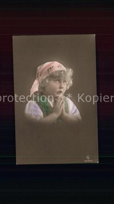 Foto GLCo Nr. 5035/5 Kind Gebet
